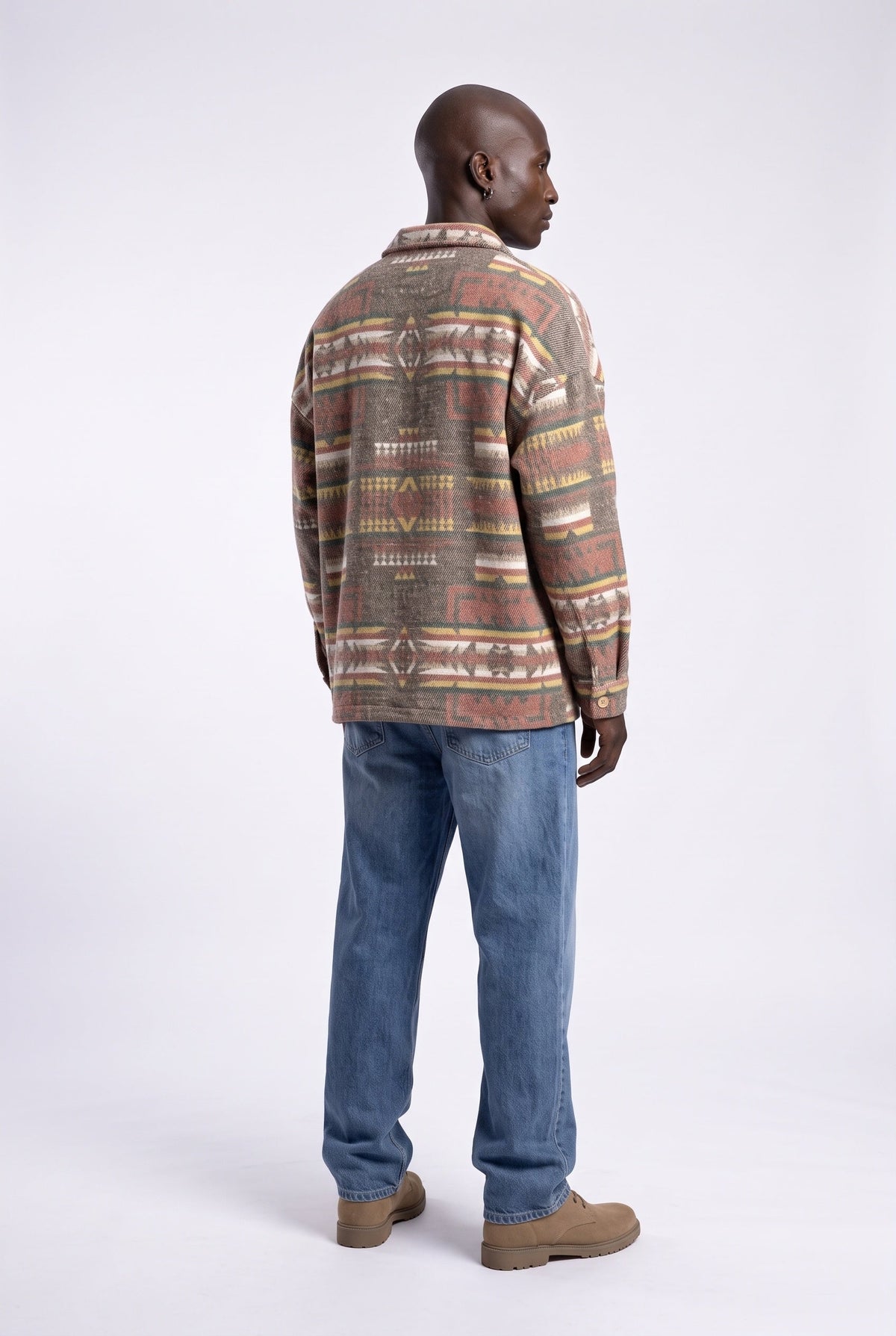 Oversize Flanel Oduncu Gömlek