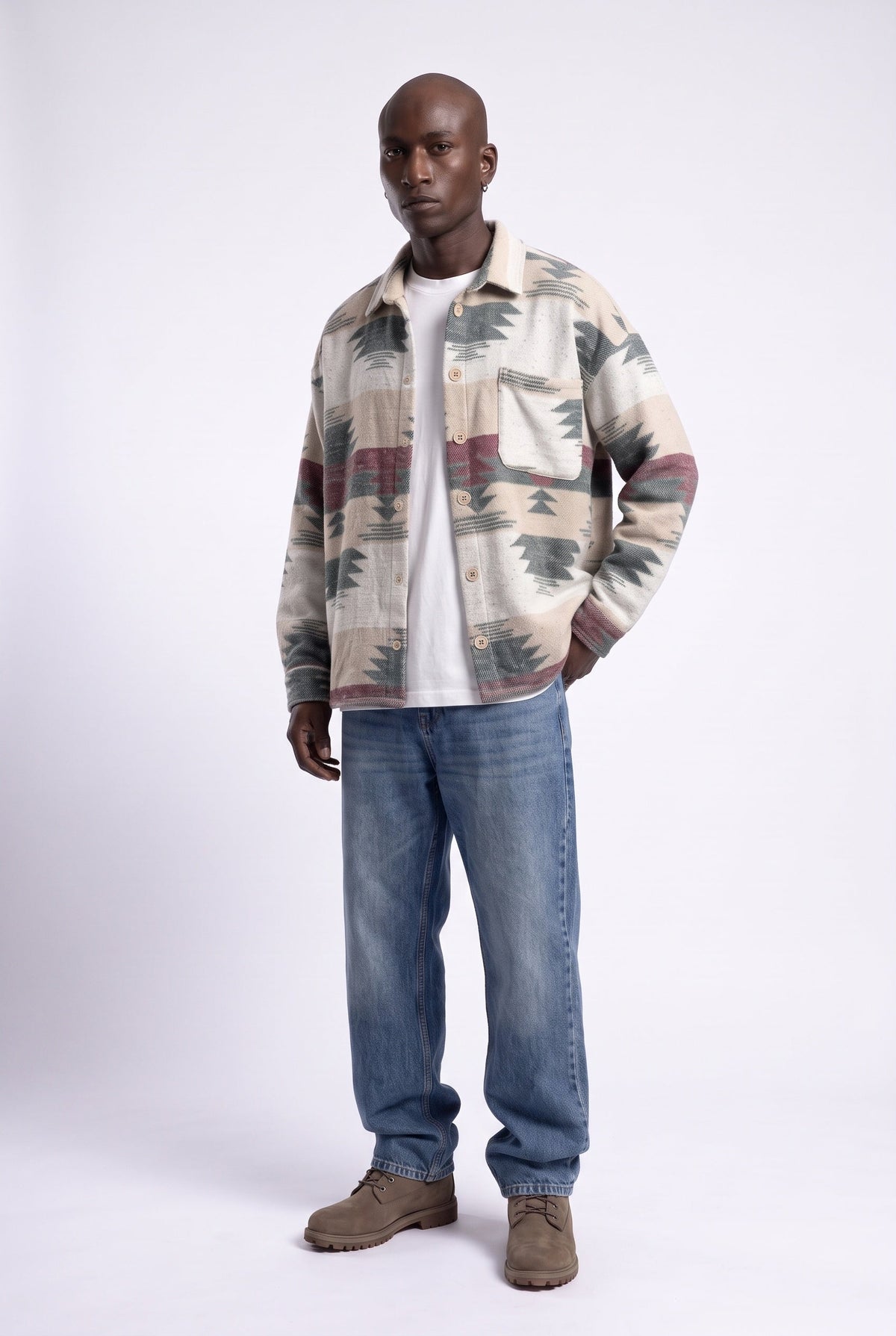 Oversize Flanel Oduncu Gömlek