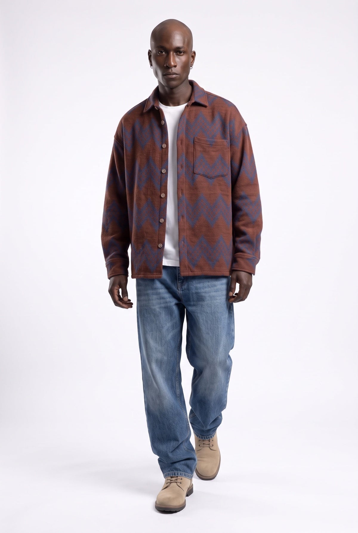 Oversize Flanel Oduncu Gömlek