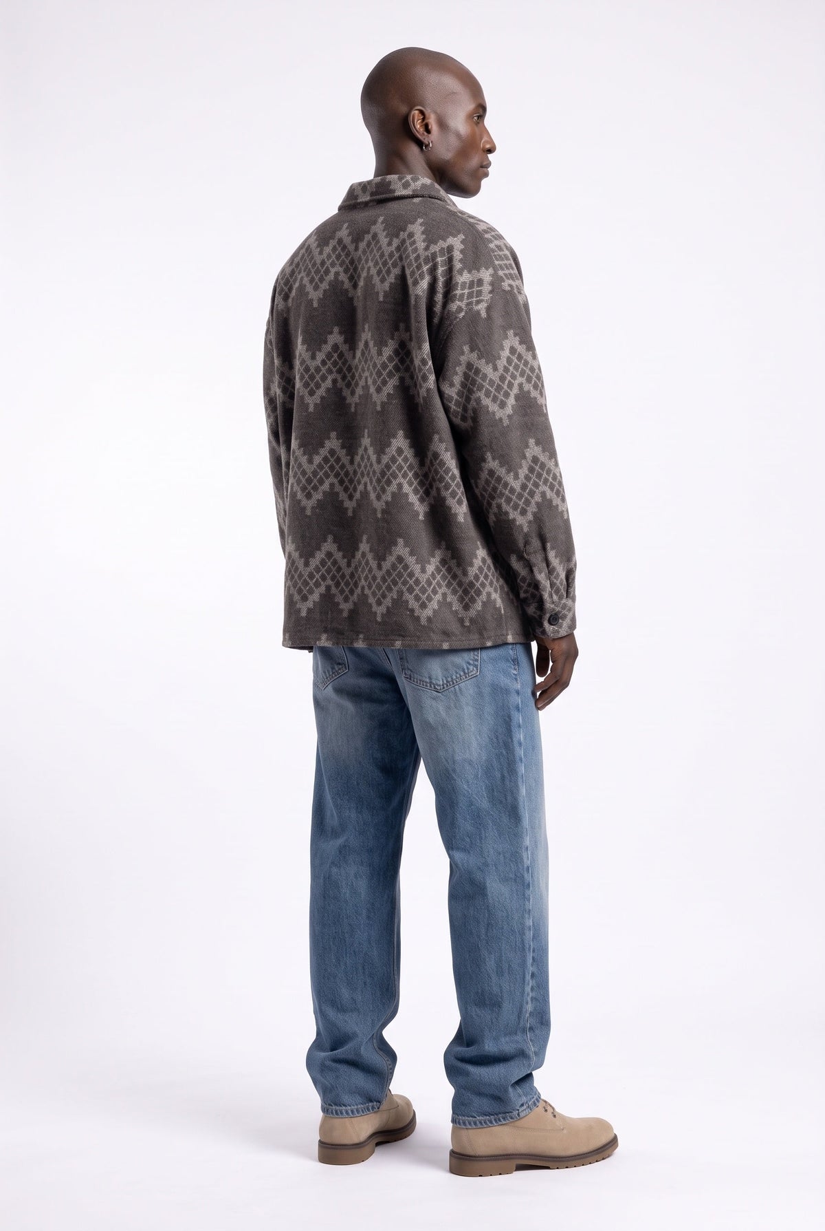 Oversize Flanel Oduncu Gömlek