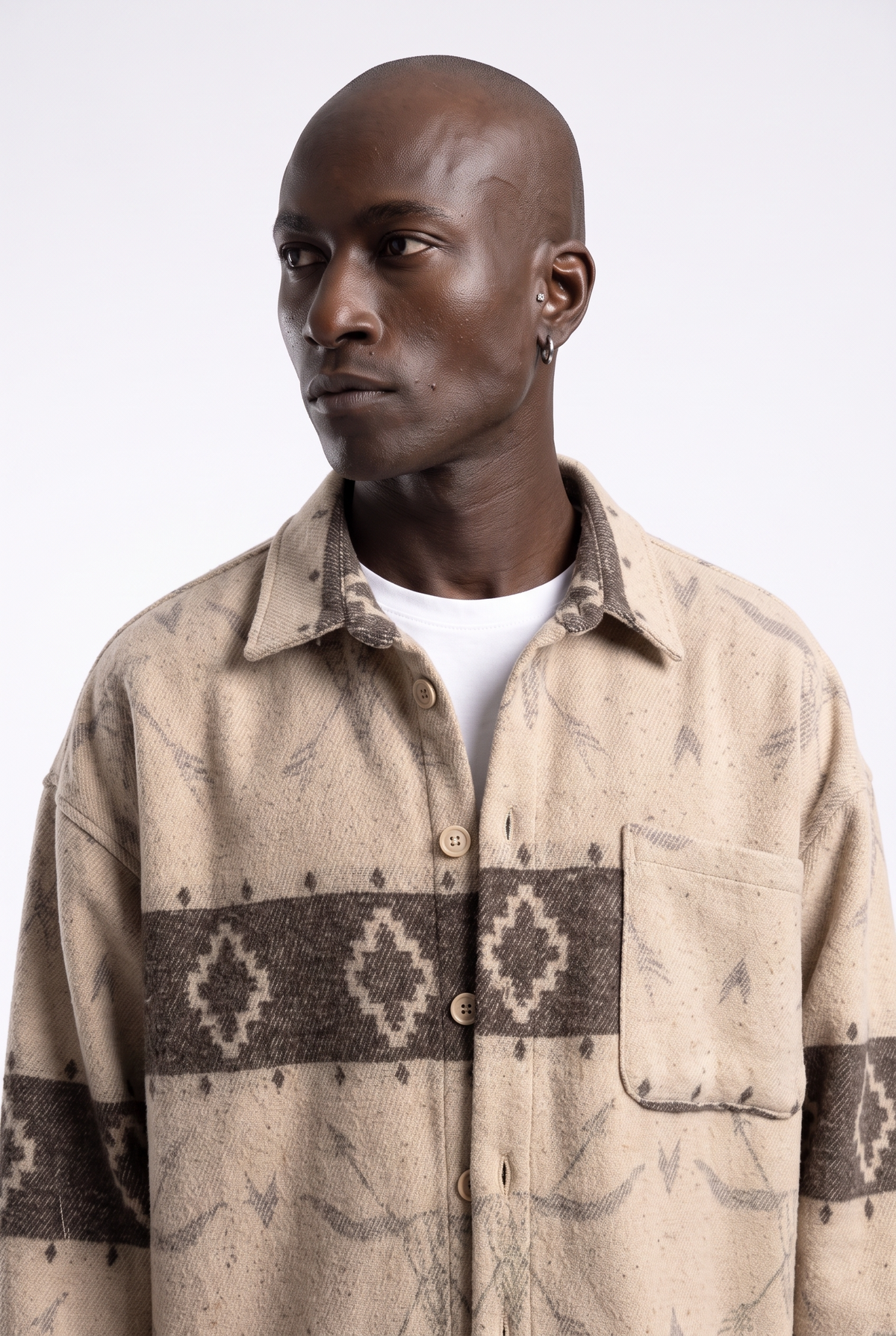 Oversize Flanel Oduncu Gömlek