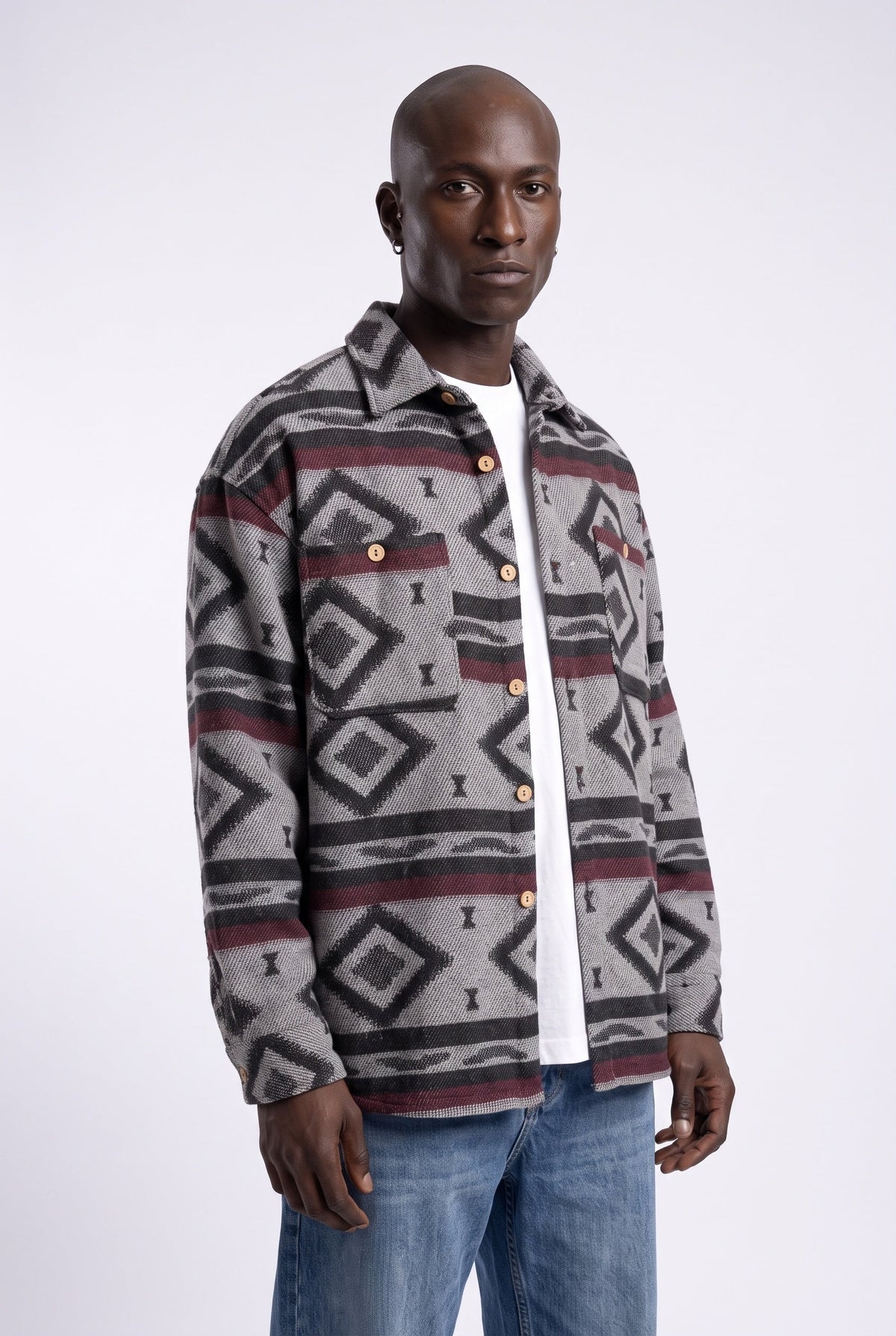 Oversize Flanel Oduncu Gömlek