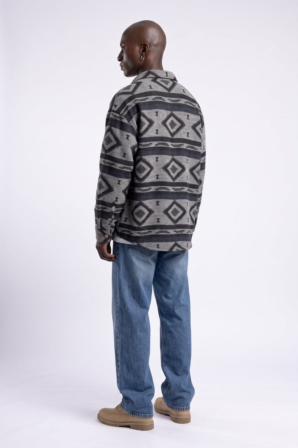 Oversize Flanel Oduncu Gömlek