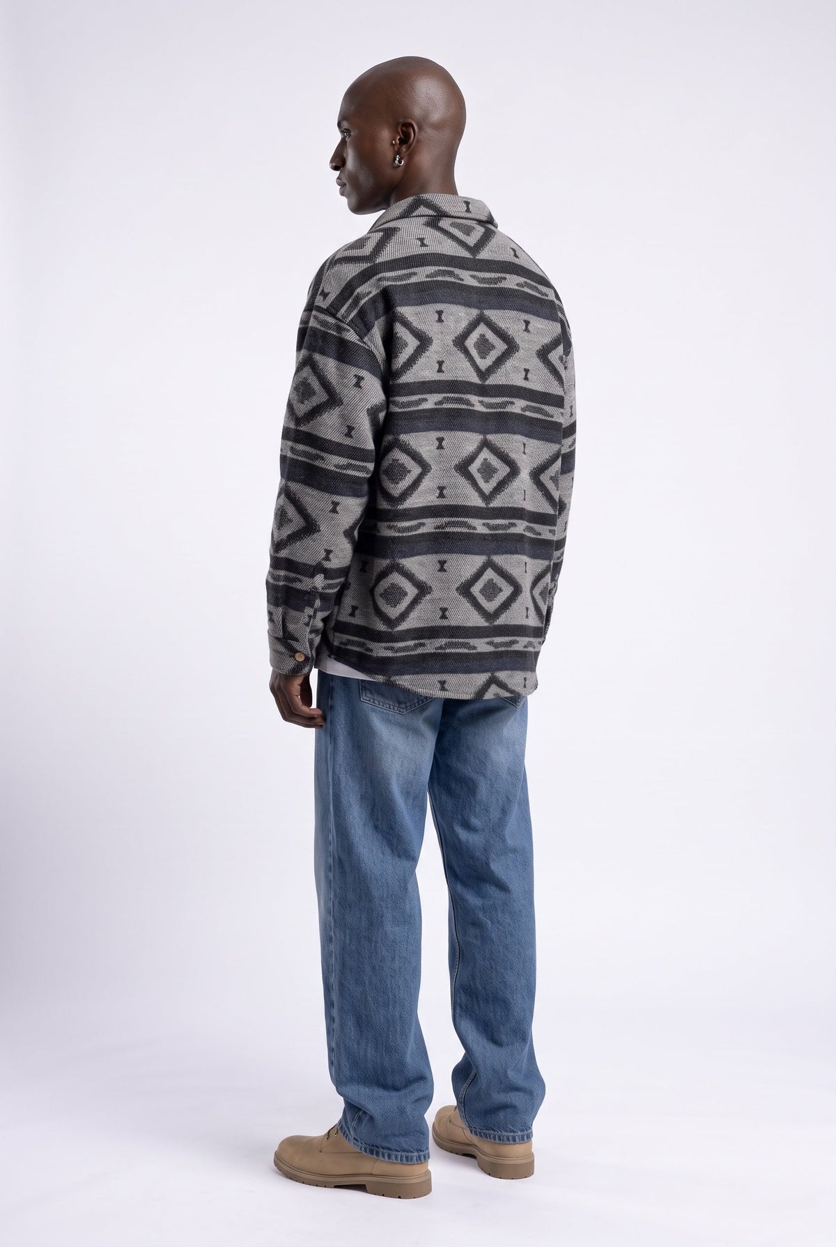 Oversize Flanel Oduncu Gömlek