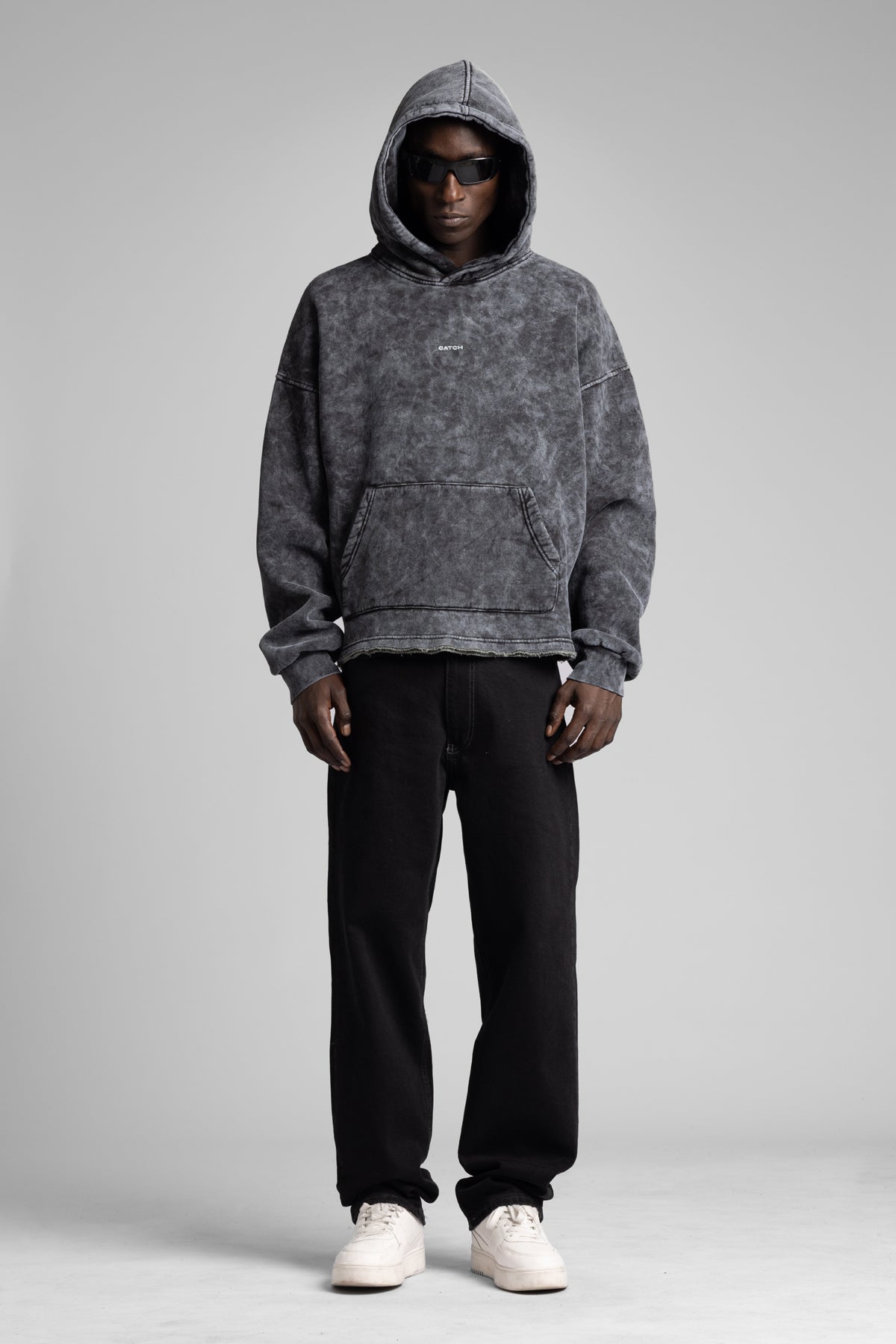 Catch-Yıkamalı Kapüşonlu Sweatshirt-Sweatshirt-5-roqelvaxirum.shop