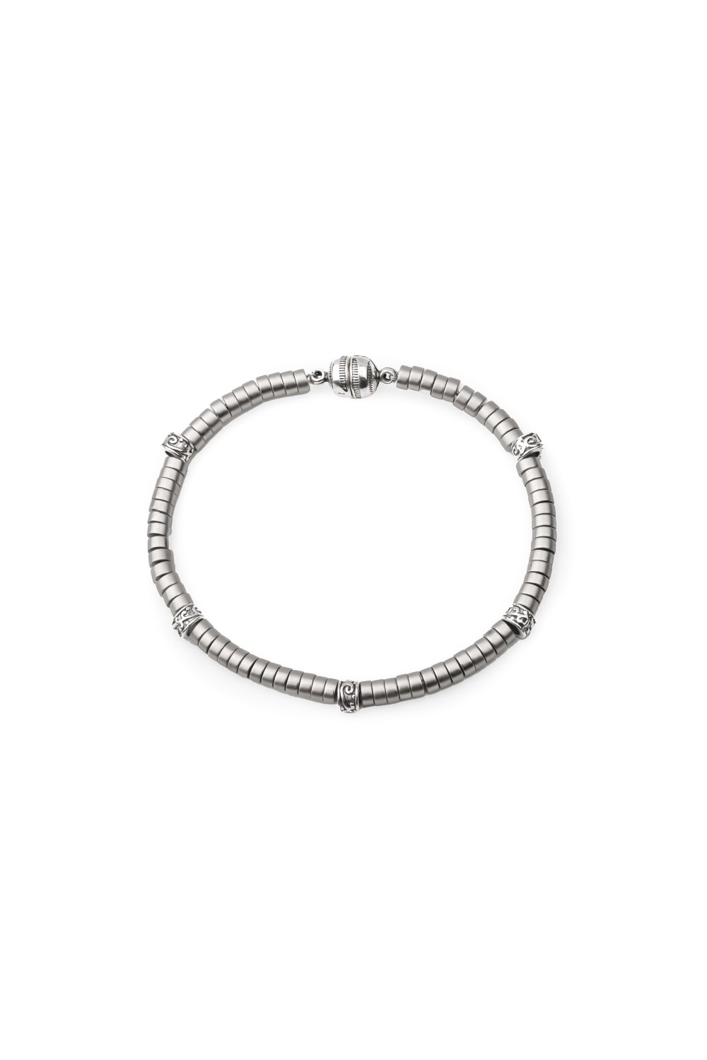 Chaseldor-Onsra Gri Doğal Taş Erkek Bileklik-Bileklik-2-roqelvaxirum.shop