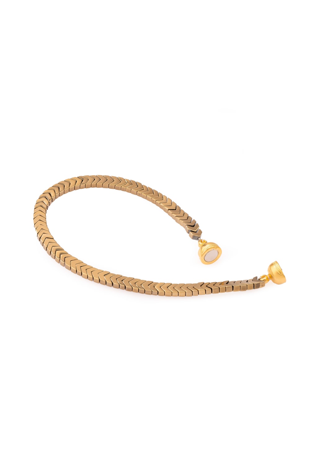 Chaseldor-Sisu Altın Rengi Doğal Taş Kadın Bileklik-Bileklik-1-roqelvaxirum.shop