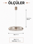 Lumiana-Estel Sarkıt - 50 Cm-Avize-4-roqelvaxirum.shop