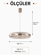 Lumiana-Estel Sarkıt - 60 Cm-Avize-4-roqelvaxirum.shop