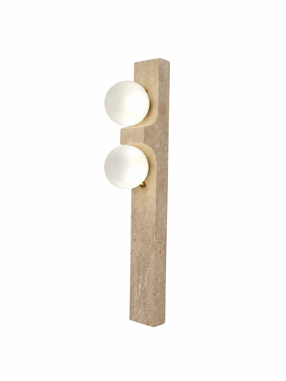 Lumiana-Caldera Tall Traverten İkili Aplik-Aplik-1-roqelvaxirum.shop