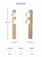 Lumiana-Caldera Tall Traverten İkili Aplik-Aplik-4-roqelvaxirum.shop