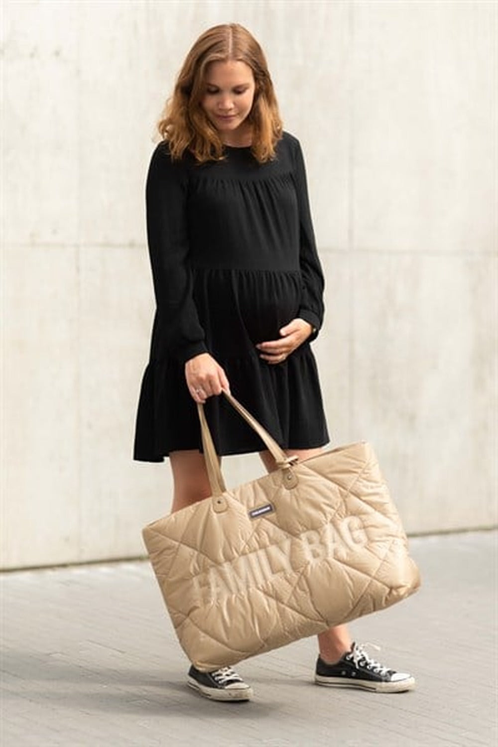 Family Bag Puffy, Bej