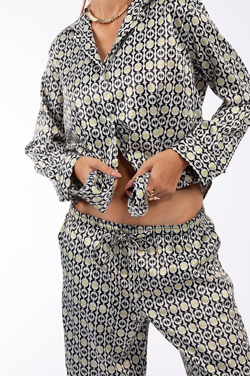 Christina's Storm-Stylish Goddess Long Set-Alt - Üst Takım-4-roqelvaxirum.shop