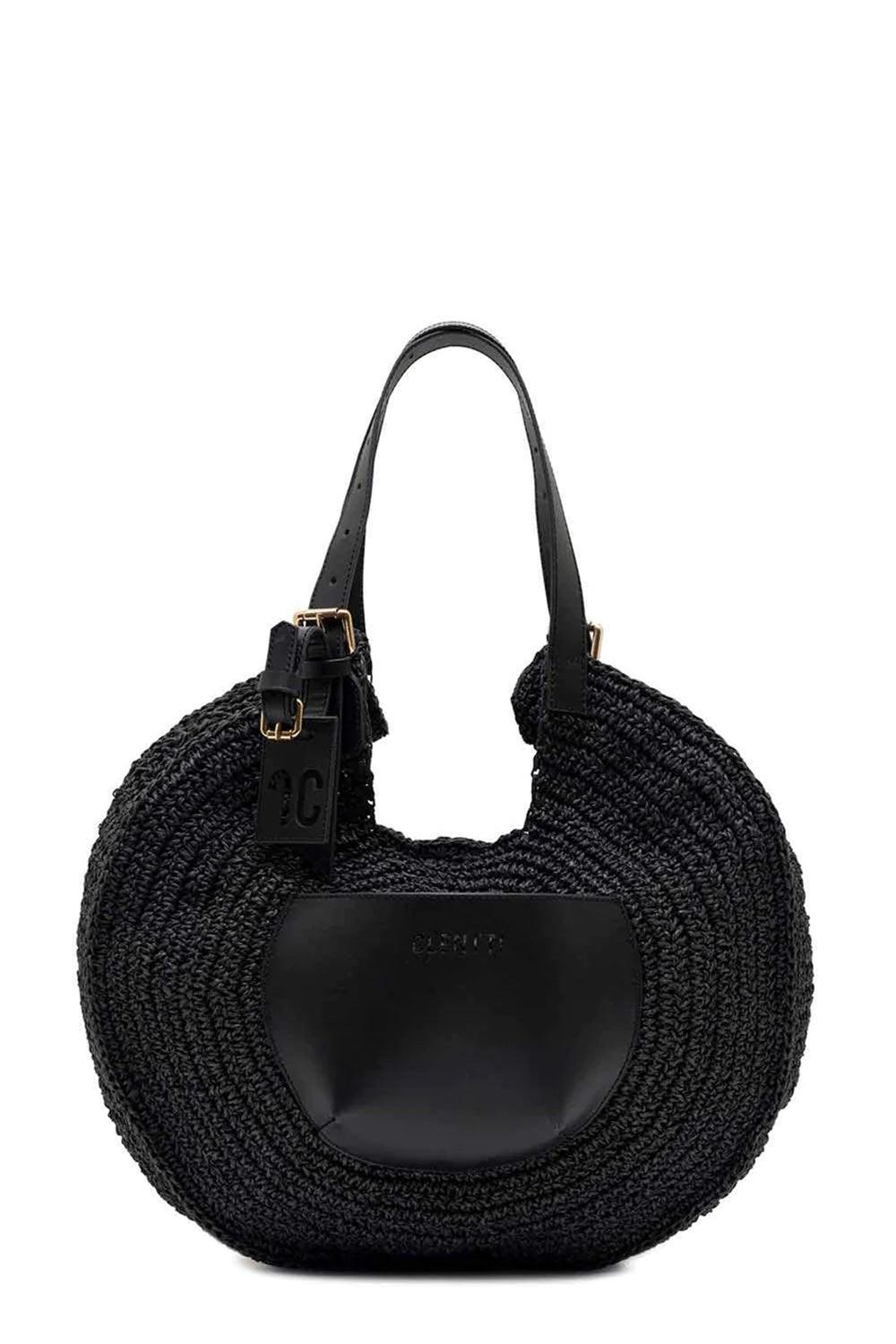 Clentti-Turn Bag Black-Omuz Çantası-1-roqelvaxirum.shop
