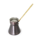 Coho Objet-Antique Bakır Türk Kahve Cezvesi Döküm İşleme Kulp L-Cezve-2-roqelvaxirum.shop