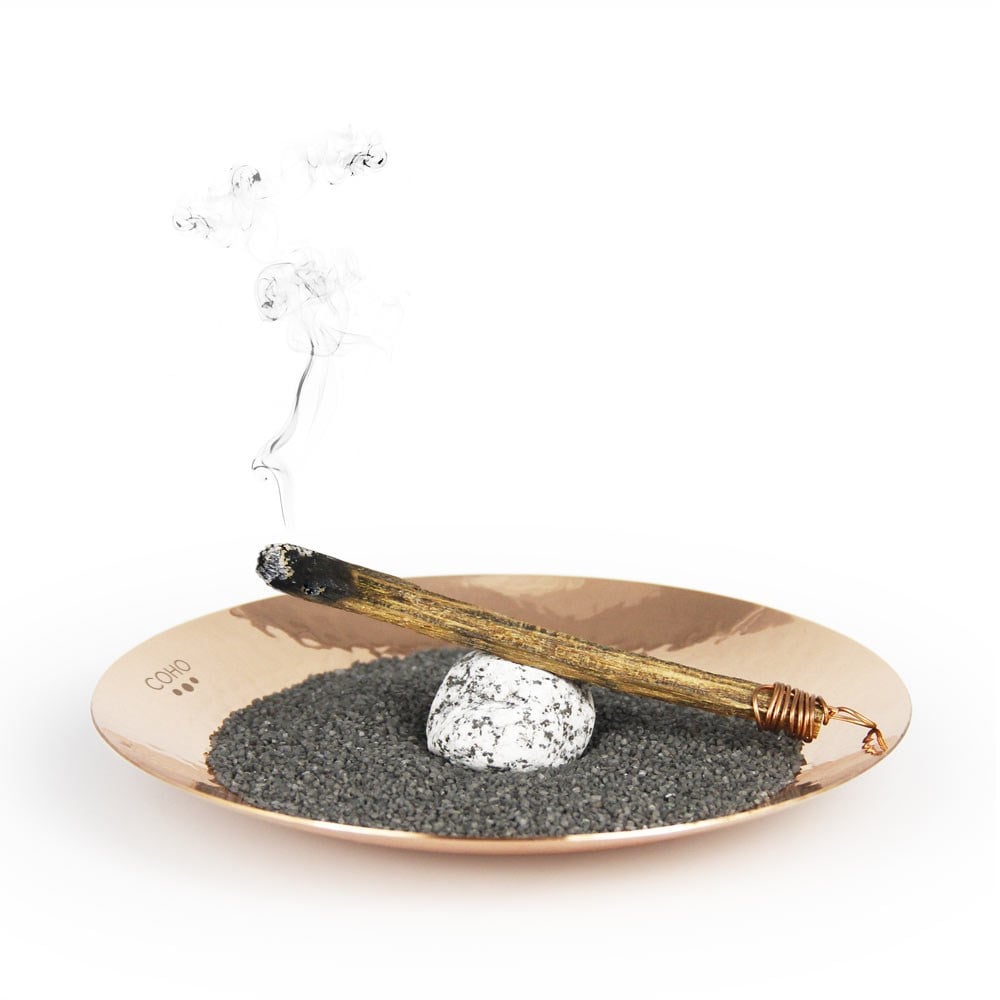Coho Objet-Coho Box Artisan Prana Bakır Tütsülük & 3 Palo Santo & Adaçayı Hediye Seti-Hediye Setleri-2-roqelvaxirum.shop