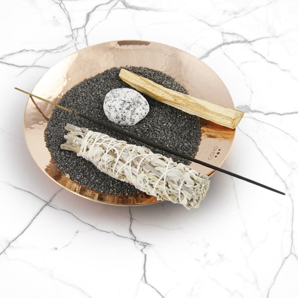 Coho Objet-Coho Box Artisan Prana Bakır Tütsülük & 3 Palo Santo & Adaçayı Hediye Seti-Hediye Setleri-3-roqelvaxirum.shop