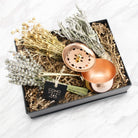 Coho Objet-Coho Box Artisan Tütsü Gezdirme çanağı & üzerlik &Adaçayı & Lavanta Hediye Seti-Hediye Setleri-1-roqelvaxirum.shop