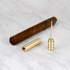 Coho Objet-Coho Box Brazen Pirinç Puro Küllük & Puro Kılıfı & Puro İğnesi Seti-Hediye Setleri-7-roqelvaxirum.shop