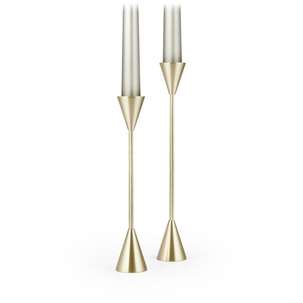 Coho Objet-Coho Brazen Design Uzun Prinç şamdan 2 Li Set 21&25 Cm-Mumluk & Şamdan-1-roqelvaxirum.shop