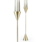 Coho Objet-Coho Brazen Design Uzun Prinç şamdan 2 Li Set 21&25 Cm-Mumluk & Şamdan-5-roqelvaxirum.shop