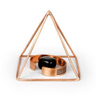 Coho Objet-Coho Cosmos Saf Bakır Mini Enerji Temizleme Piramidi-Takı Standı-1-roqelvaxirum.shop