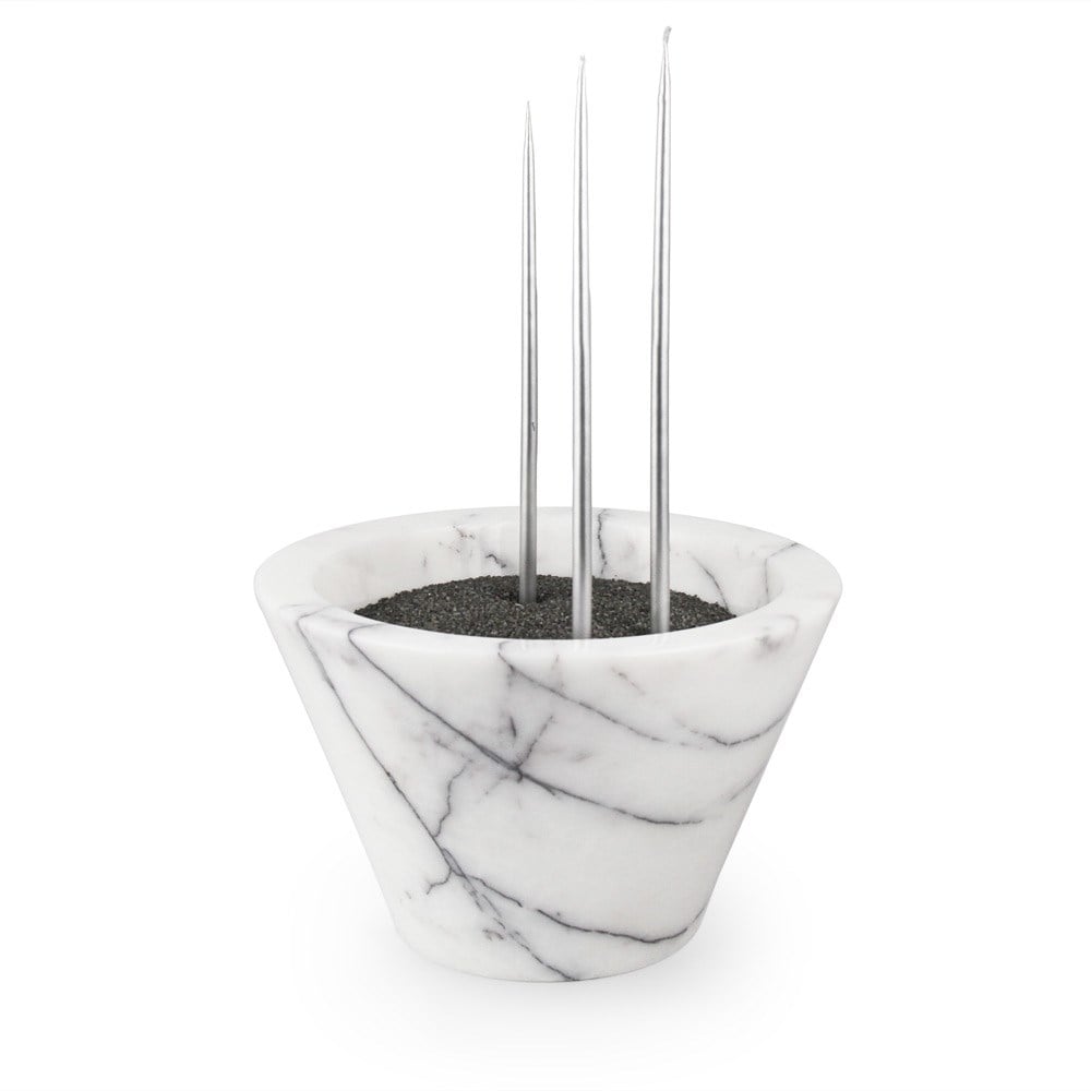 Coho Objet-Coho Crystal Bless Mermer Dilek çanağı Mumluk & Mum Seti-Mum-1-roqelvaxirum.shop