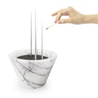 Coho Objet-Coho Crystal Bless Mermer Dilek çanağı Mumluk & Mum Seti-Mum-3-roqelvaxirum.shop
