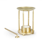 Coho Objet-Coho Lux Pirinç Aromaterapi Buhurdanlık & Mumluk & Mum Söndürücü Set-Buhurdanlık-1-roqelvaxirum.shop