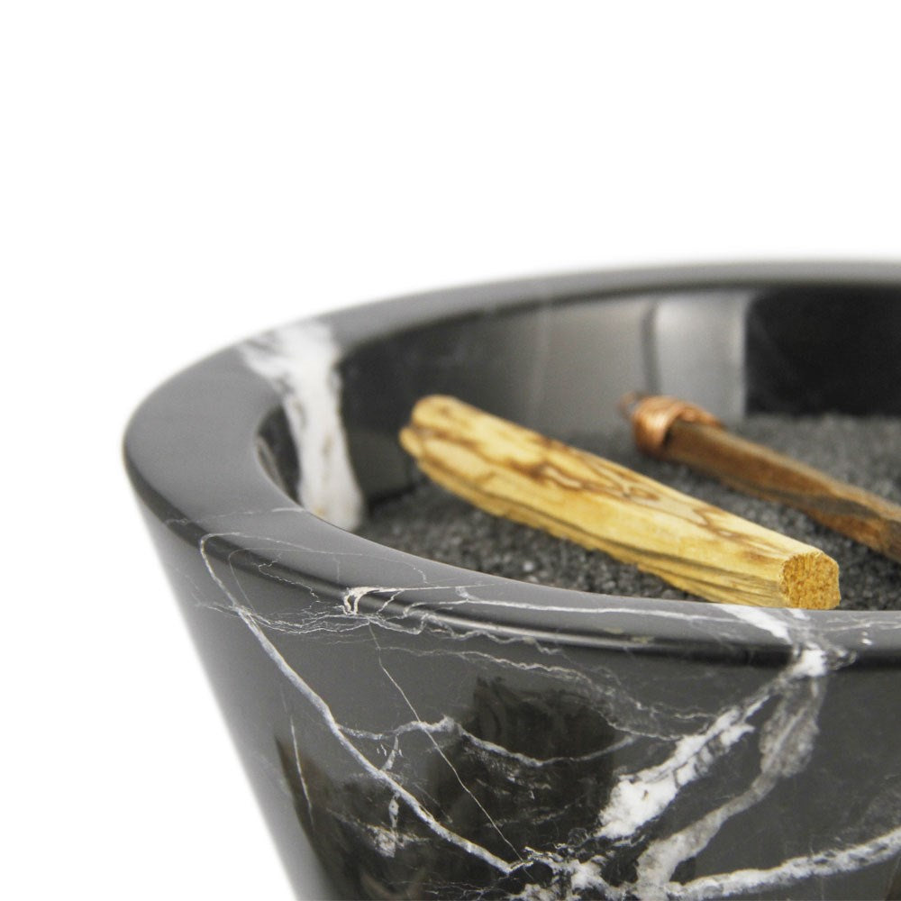 Coho Objet-Coho Magma Wish Mermer Tütsü çanağı & Tütsü Demeti-Tütsülük-2-roqelvaxirum.shop