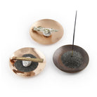 Coho Objet-Coho Matte Namaste Dövme Bakır Mini Tütsü Tabağı-Namaste Serisi Bakır Mini Tütsü Çanakları-6-roqelvaxirum.shop