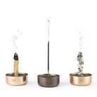 Coho Objet-Coho Meditation Bakır Kumlu Tütsülük 3 Lü Set-Tütsülük-1-roqelvaxirum.shop