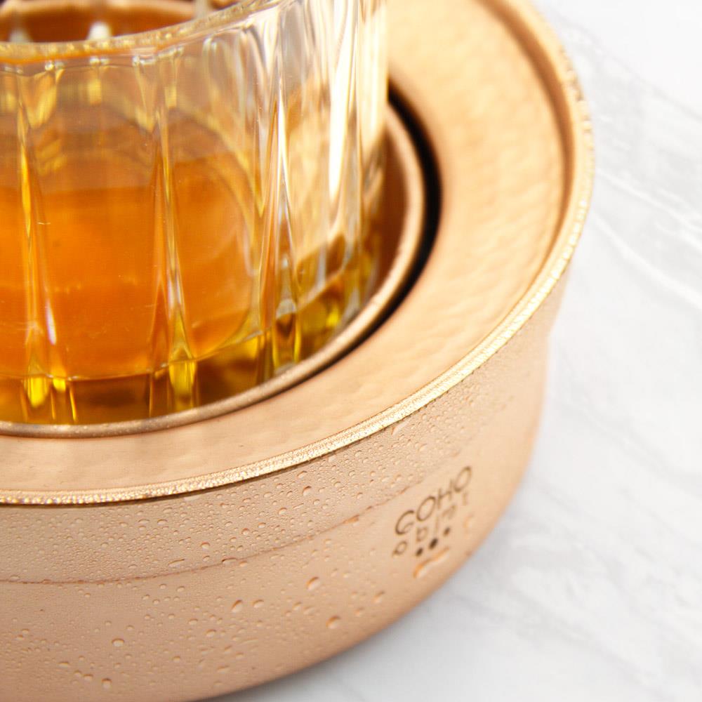Coho Objet-Coho Patron Whiskey Keyf & Whiskey Bardağı & Bakır Bardak Altlığı Hediye Seti-Hediye Setleri-3-roqelvaxirum.shop