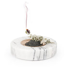 Coho Objet-Crystal Circle Bakır Kaseli Mermer Tütsü Tabağı-Tütsülük-2-roqelvaxirum.shop