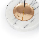 Coho Objet-Crystal Circle Bakır Kaseli Mermer Tütsü Tabağı-Tütsülük-3-roqelvaxirum.shop