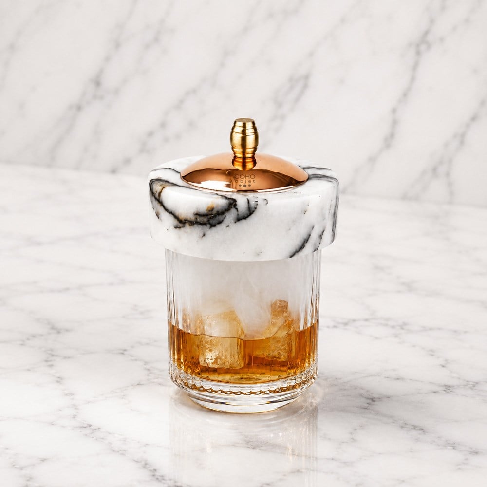  Crystal Kokteyl Tütsüleme Coctail Smooker Bar Aksesuarı