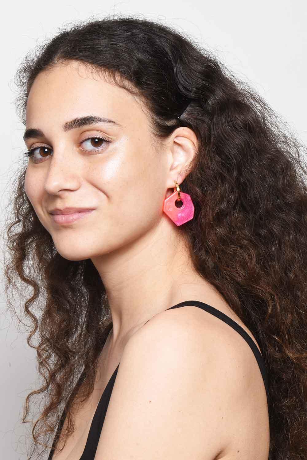 Color Manifesto-Ear Candy Duo no.8 Küpe-Küpe-3-roqelvaxirum.shop