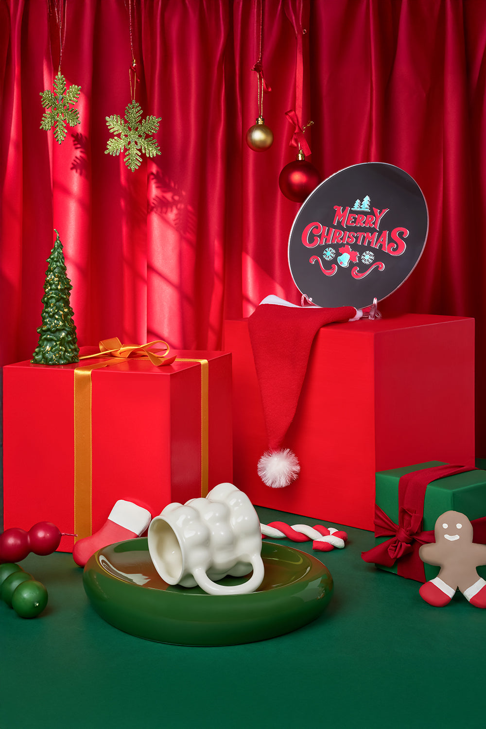 Pebble Green Büyük Tabak - 3