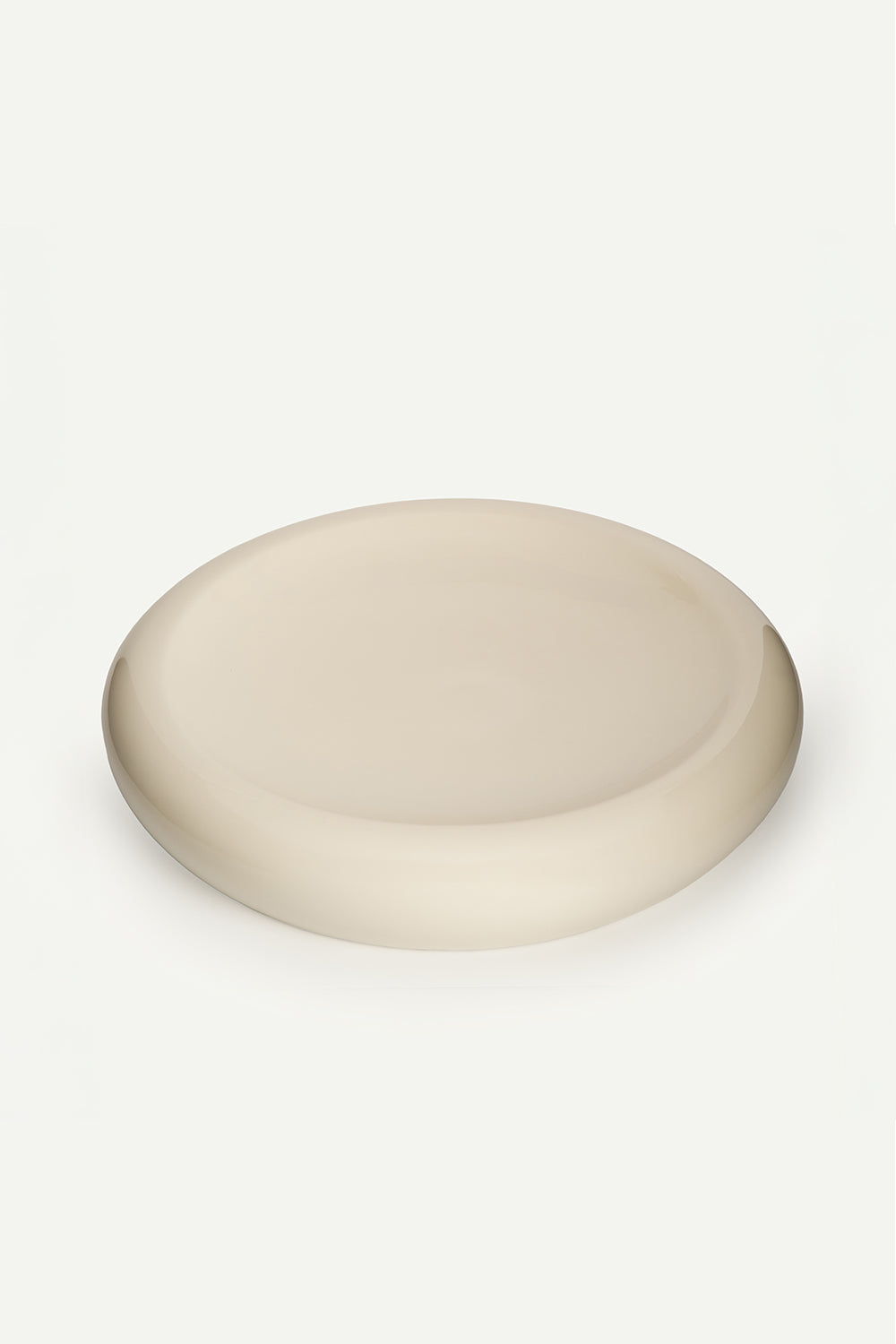 Pebble White Büyük Tabak - 1