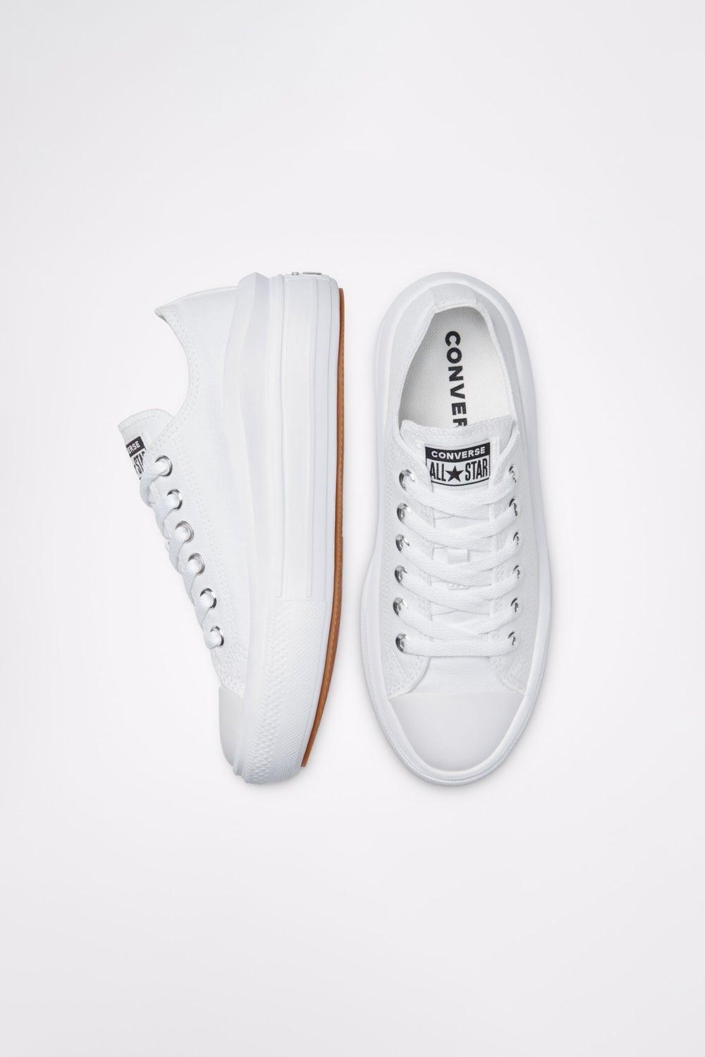 Converse-Canvas Color Chuck Taylor All Star Move White/White/White-Sneakers-2-roqelvaxirum.shop
