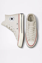 Converse-Chuck 70 Classic High Top Parchment/Garnet/Egret-Sneakers-4-roqelvaxirum.shop