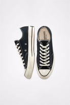 Converse-Chuck 70 Classic Low Top Black/Black/Egret-Sneakers-2-roqelvaxirum.shop