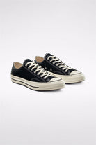 Converse-Chuck 70 Classic Low Top Black/Black/Egret-Sneakers-4-roqelvaxirum.shop