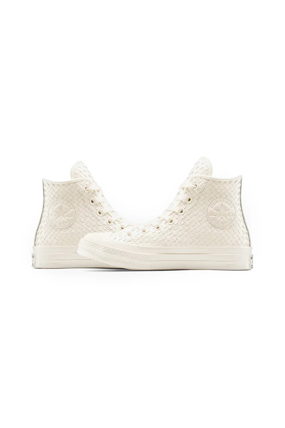 Converse-Chuck 70 Kadın Deri Örgülü Krem Sneaker-Sneakers-2-roqelvaxirum.shop