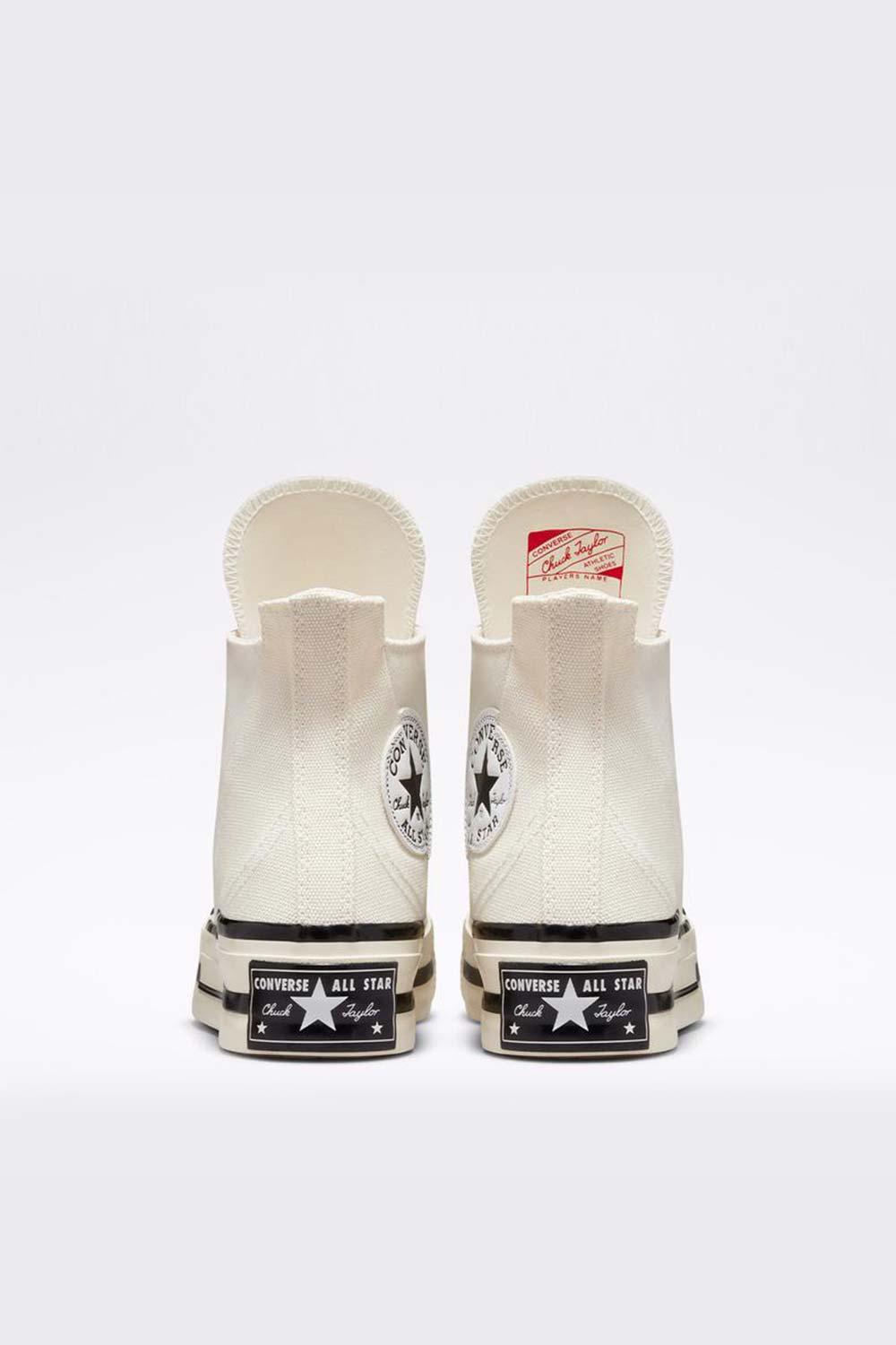 Converse-Chuck 70 Plus Hi Canvas Egret/Black-Sneakers-3-roqelvaxirum.shop
