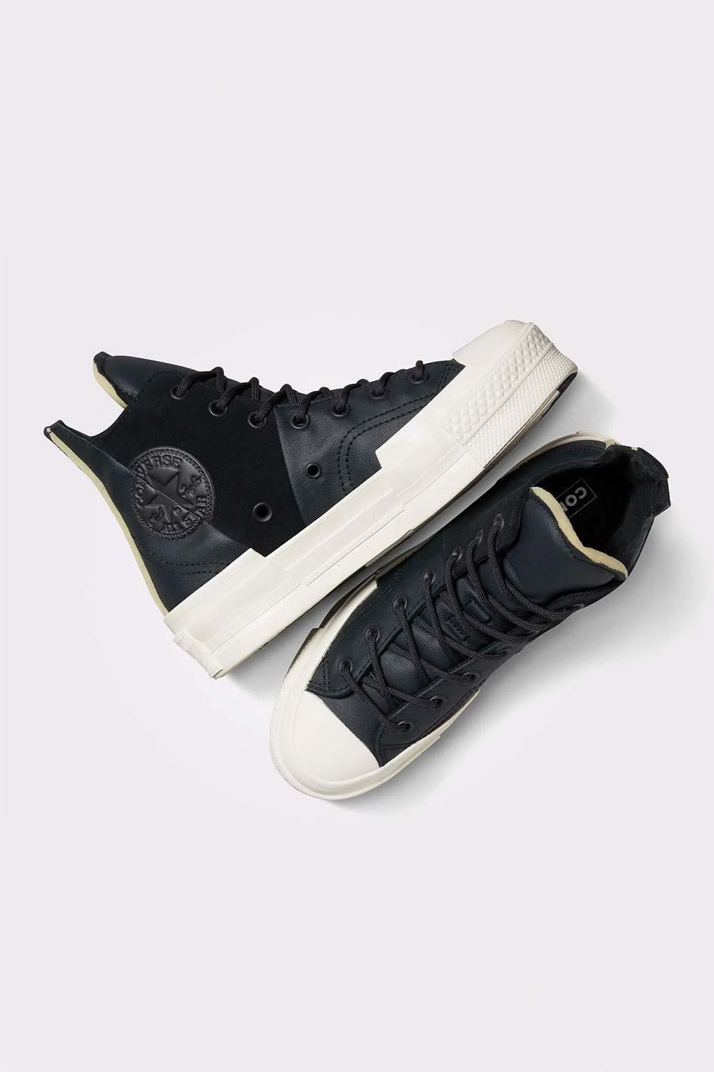Converse-Chuck 70 Plus Mixed Material Black-Sneakers-3-roqelvaxirum.shop