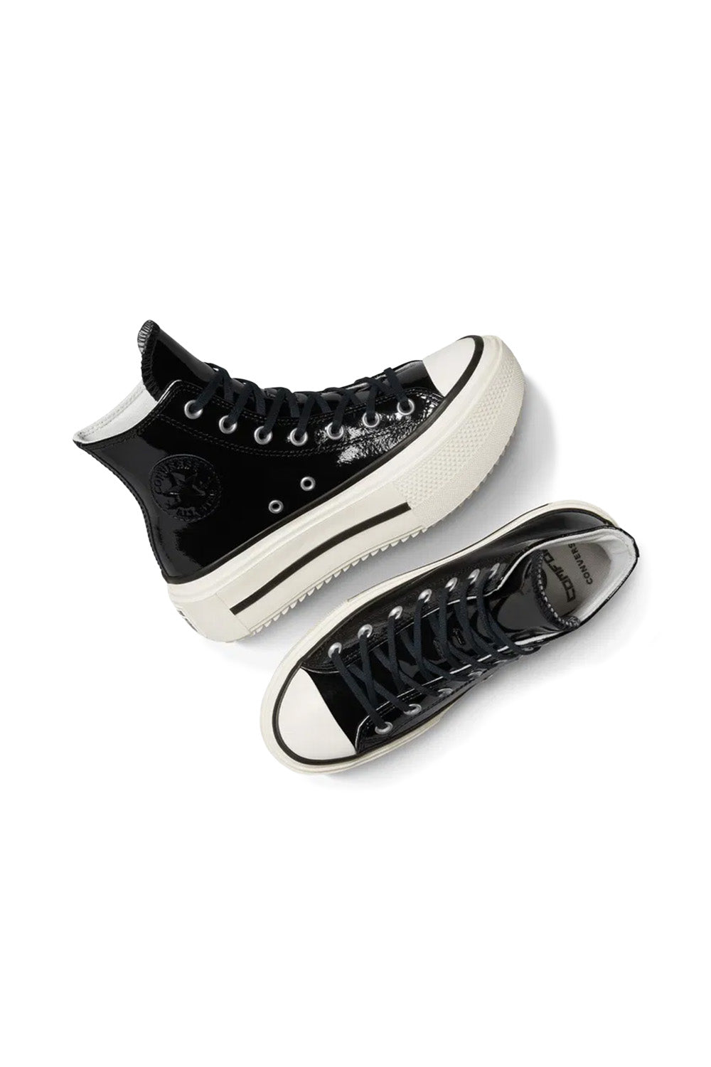 Converse-Chuck Taylor All Star Lift Double Stack Platform Siyah Kadın Rugan Bot-Bot-7-roqelvaxirum.shop