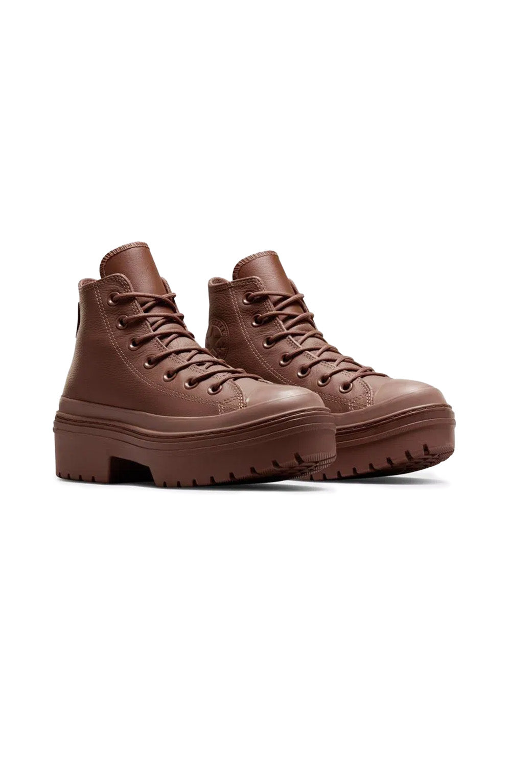 Converse-Chuck Taylor All Star Lugged Heal Platform Kahverengi Kadın Deri Bot-Bot-2-roqelvaxirum.shop