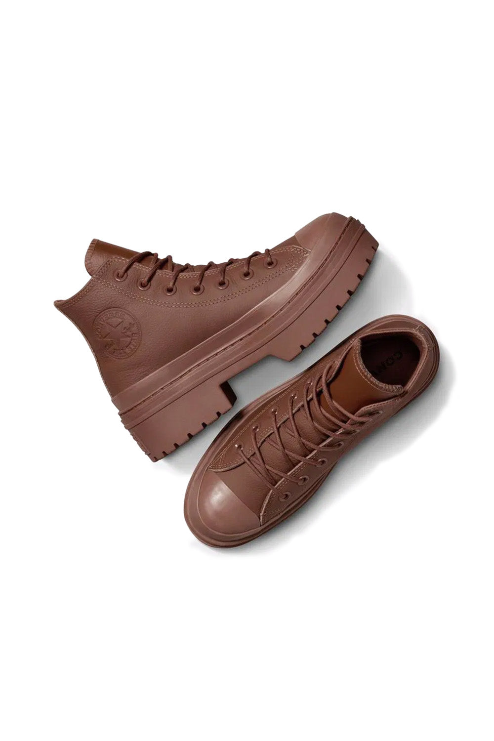 Converse-Chuck Taylor All Star Lugged Heal Platform Kahverengi Kadın Deri Bot-Bot-4-roqelvaxirum.shop