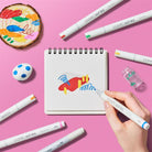 Copic-Acrea Paint Marker Set Of 6 Deep Colours-Çizim Kalemi-14-roqelvaxirum.shop